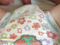 KiloVideos presents: Boy and girl in wet goodnites diapers plat with a dildo sex