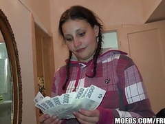 KiloVideos presents: Pretty czech student trades sex for cash