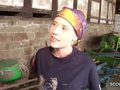 KiloVideos presents: Stepdad caught german step-daughter and fuck her outdoor