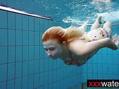 KiloVideos presents: Amateur blonde mermaid