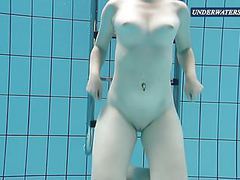 KiloVideos presents: Bouncing tits in a blue dress