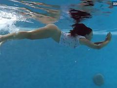 KiloVideos presents: Puzan bruhova fat teen in the pool