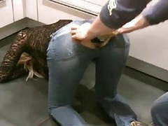 KiloVideos presents: Anal champagne bottle insertion