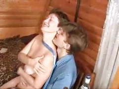 KiloVideos presents: Russian mom play strip poker with not her son