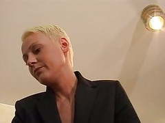 KiloVideos presents: Short hair blonde fraulein boss