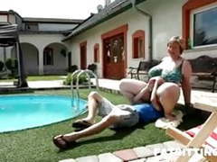 KiloVideos presents: Bbw femdom session with hard face sitting and cock stroking