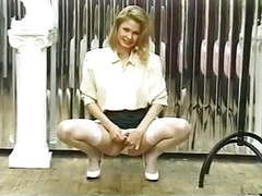 KiloVideos presents: Blonde spreads her legs to show off her pussy and ass