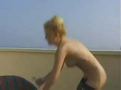 KiloVideos presents: Crasy mature women play with milk and enema before the porn