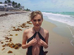 KiloVideos presents: Outdoor fucking with alicia williams getting cum on tits, Couple, Hardcore, Outdoor, Beach, Bikini, Lingerie, Blowjob, Pussy Licking, Missionary, Natural Tits, Cowgirl, Hot Ass, Pussy, Cum On Tits, Cumshot