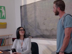 KiloVideos presents: Kinky math tutor jasmine jae loves giving head and having sex