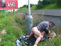 KiloVideos presents: Small titted chick getting a big load of cum on her beautiful face
