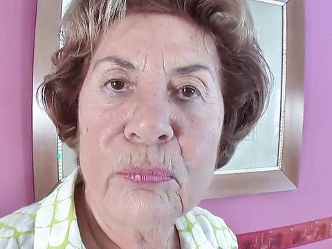KiloVideos presents: Hairy granny squirting and getting her ass fucked part 2