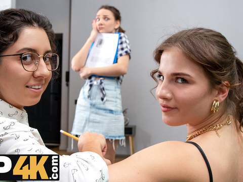 KiloVideos presents: Vip4k. lesbians is a perfect work break for these office whores