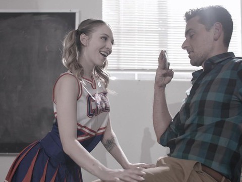 KiloVideos presents: Skinny lily larimar drops her panties to get better grades. hd