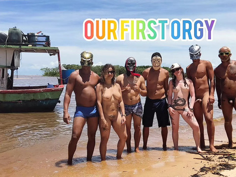 KiloVideos presents: I took my wives to a gangbang with my friends on an old boat in salvador