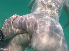 KiloVideos presents: Jeny smith teases her hot body on a public beach